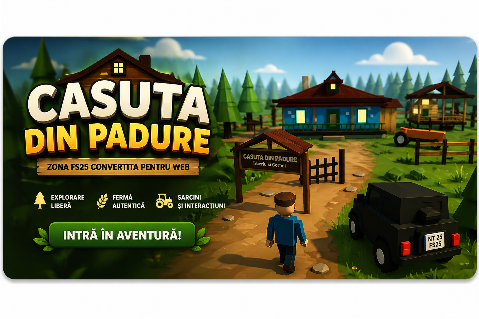 Căsuța din Pădure 3D